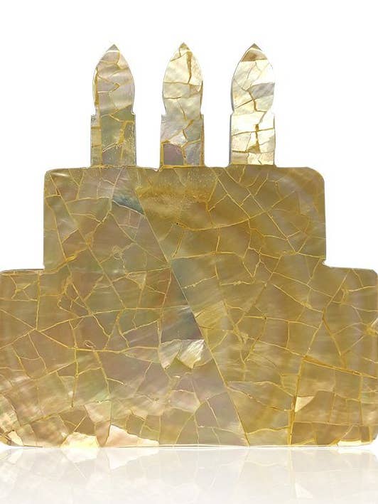 "Make A Wish" Mother-of-Pearl Greeting Tablet for wholesale by Avani Jewelry