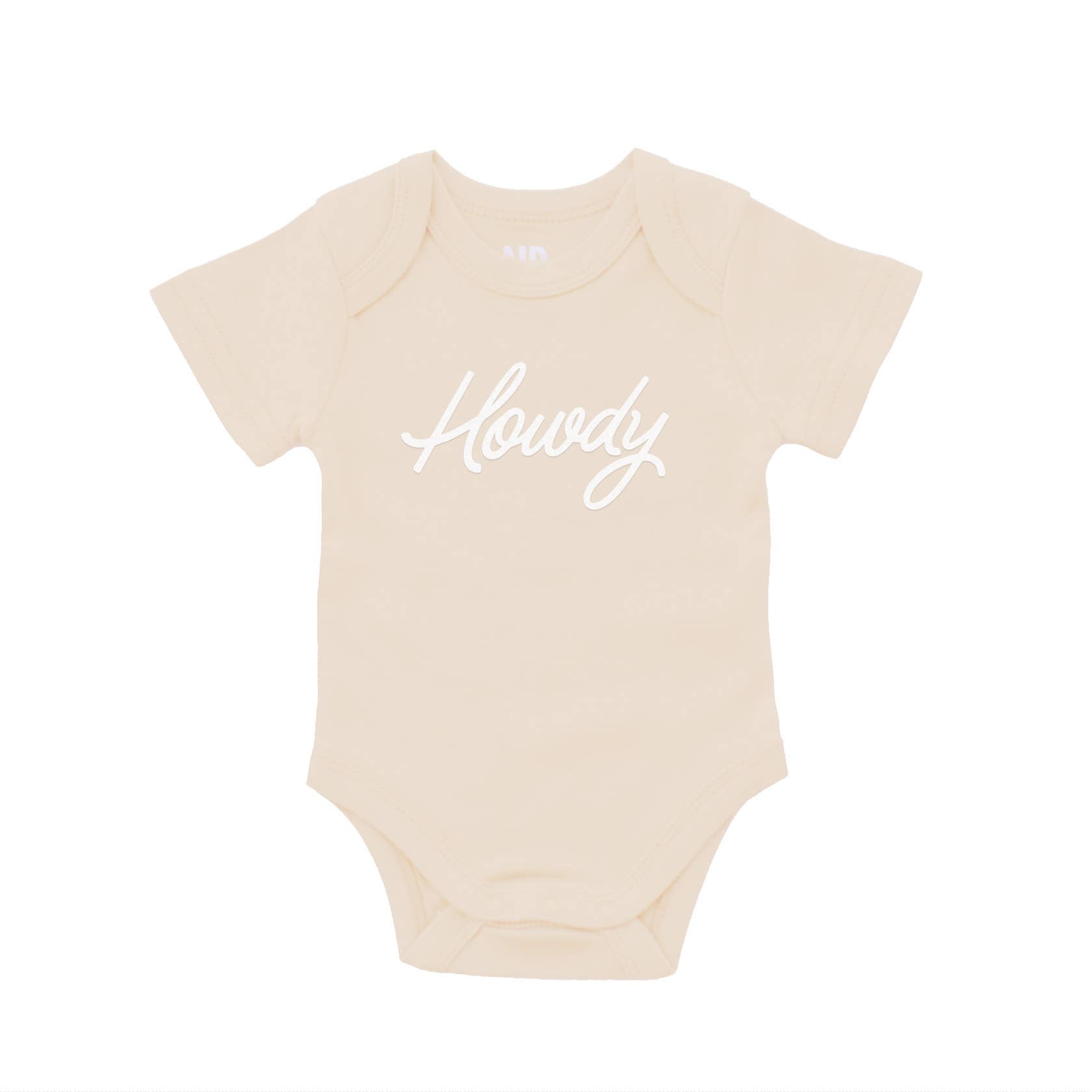 Frankie Jean - Wholesale Bodysuit (Non-Footed) - Baby - Howdy Cursive Onesie13