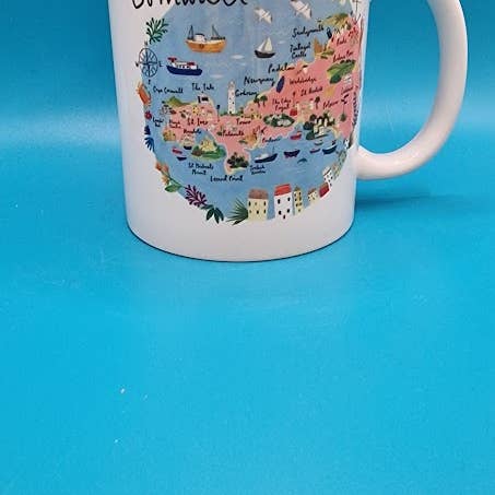 Map of Cornwall mug and other Purchase Wholesale cornish coffee. Free Returns & Net 60 Terms on Faire trending on Faire.