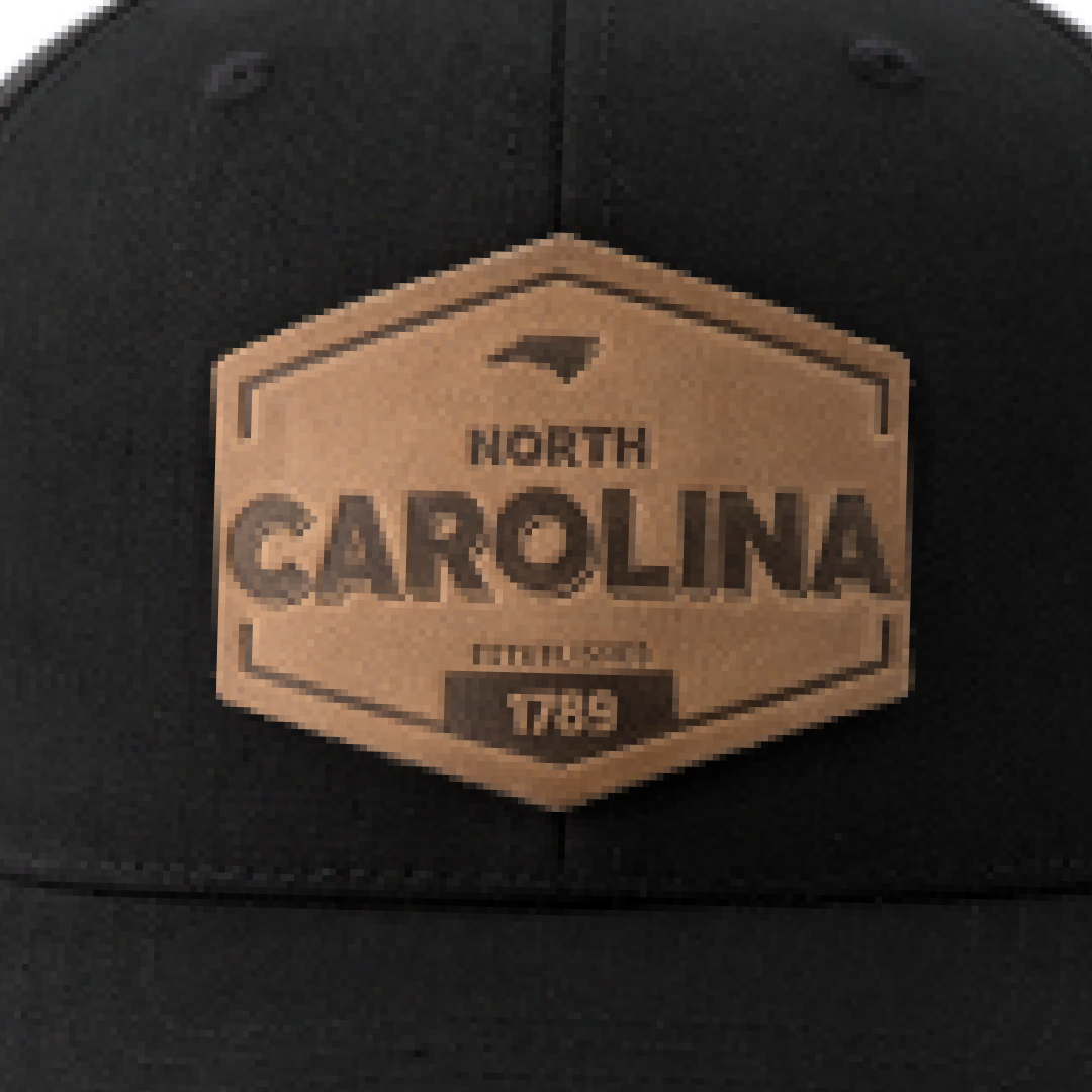 Range Leather Co. - Wholesale Trucker Hat - Unisex - North Carolina Established Hat | Leather Patch Trucker Hat6