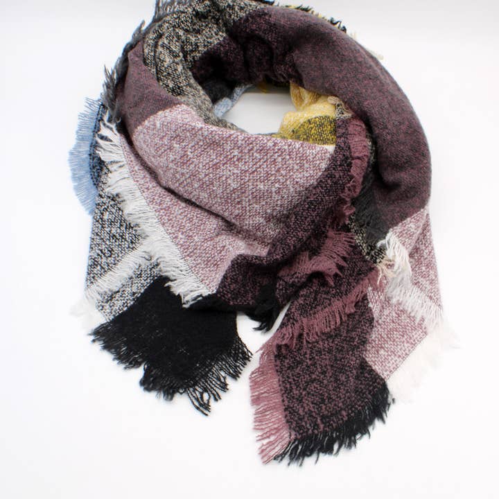 Hologramme Paris - Wholesale Scarf - Unisex - Sensation Cashmere Scarf - 7262310