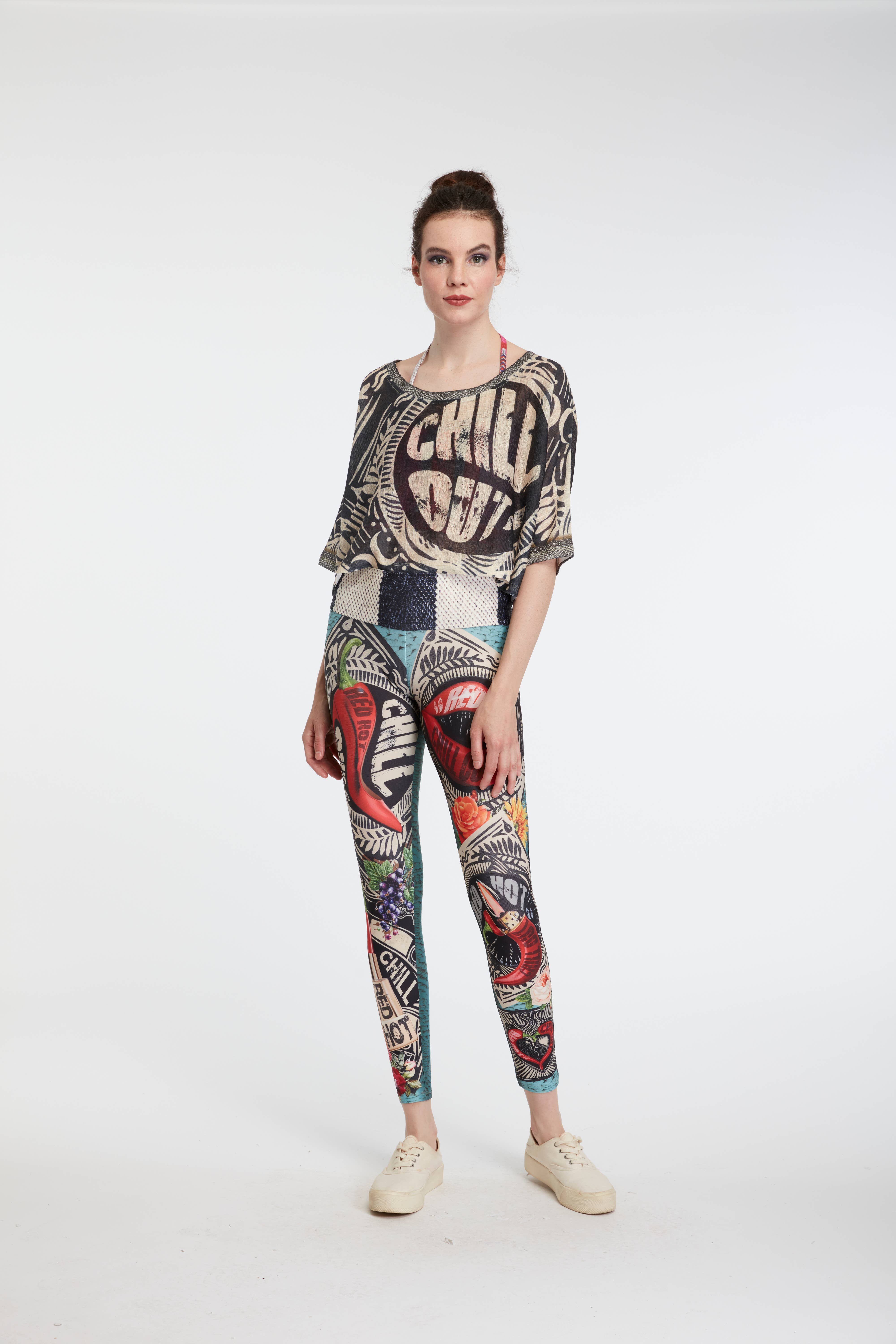 IPNG Design - Wholesale Fashion Leggings - Women's - Leggings - Red Hot2