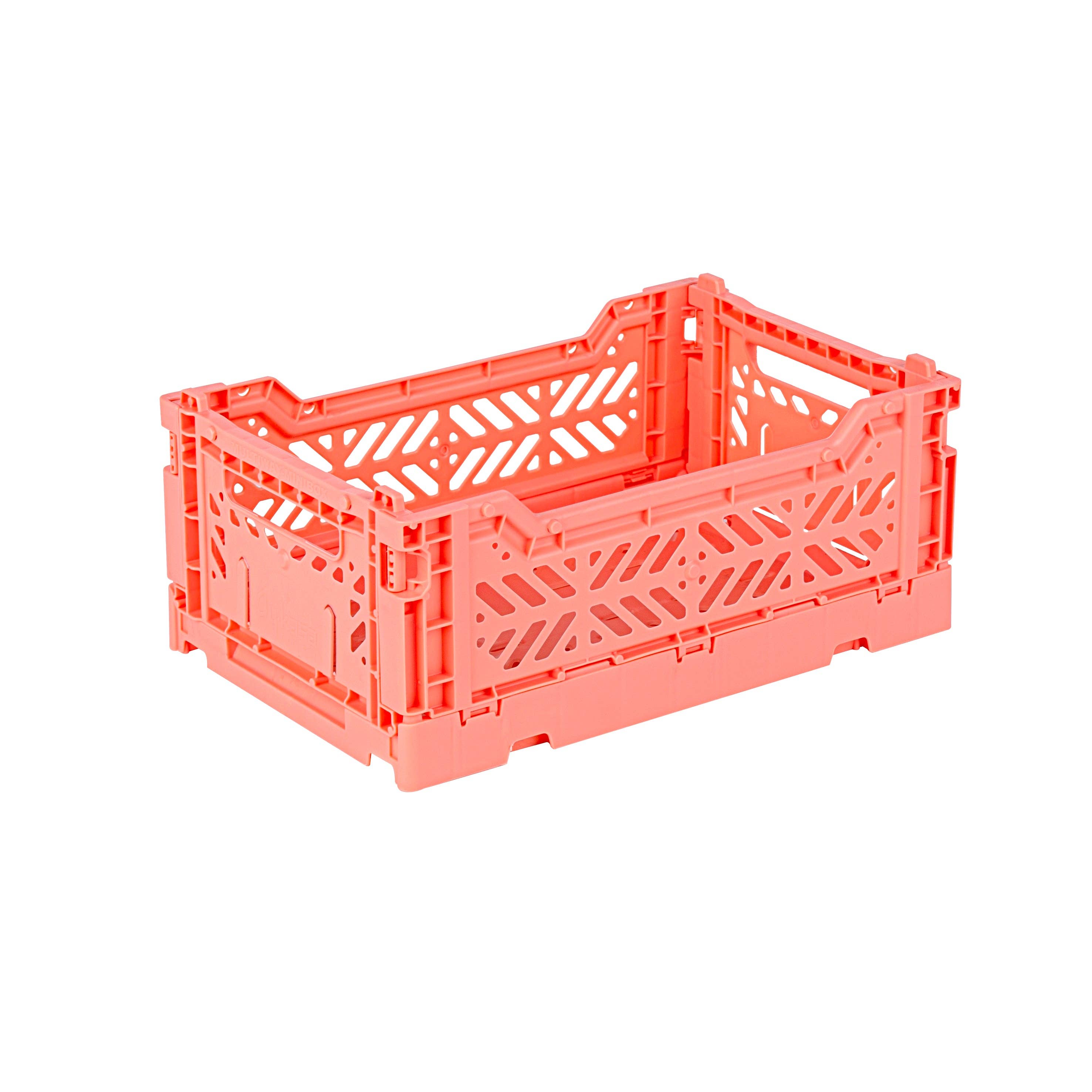 Pinky's Wholesale - Wholesale Storage Bin - AyKasa - Mini Crate - Salmon Pink