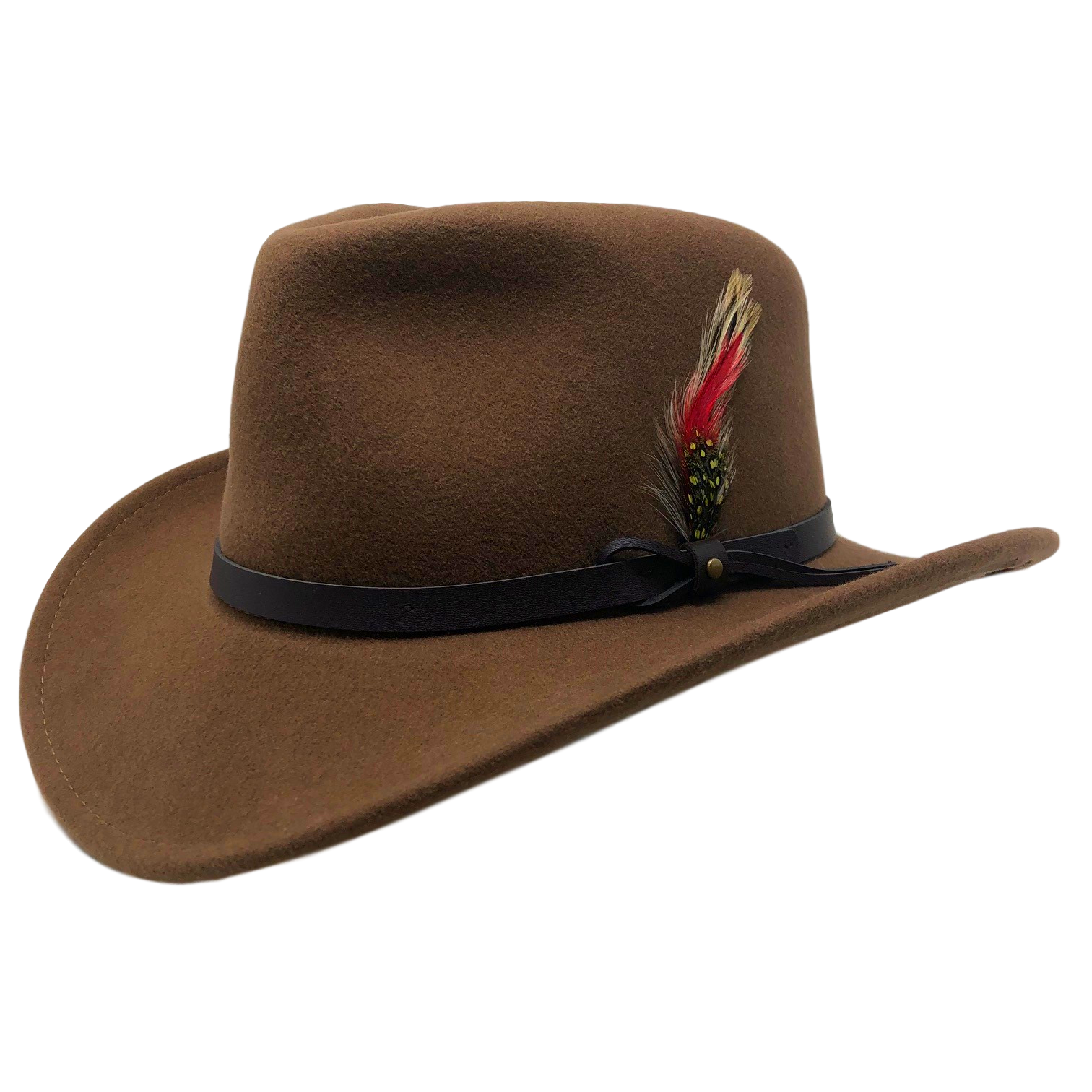 One Fresh Hat - Wholesale Fedora - Unisex - Outback Wool Crushable Hat4