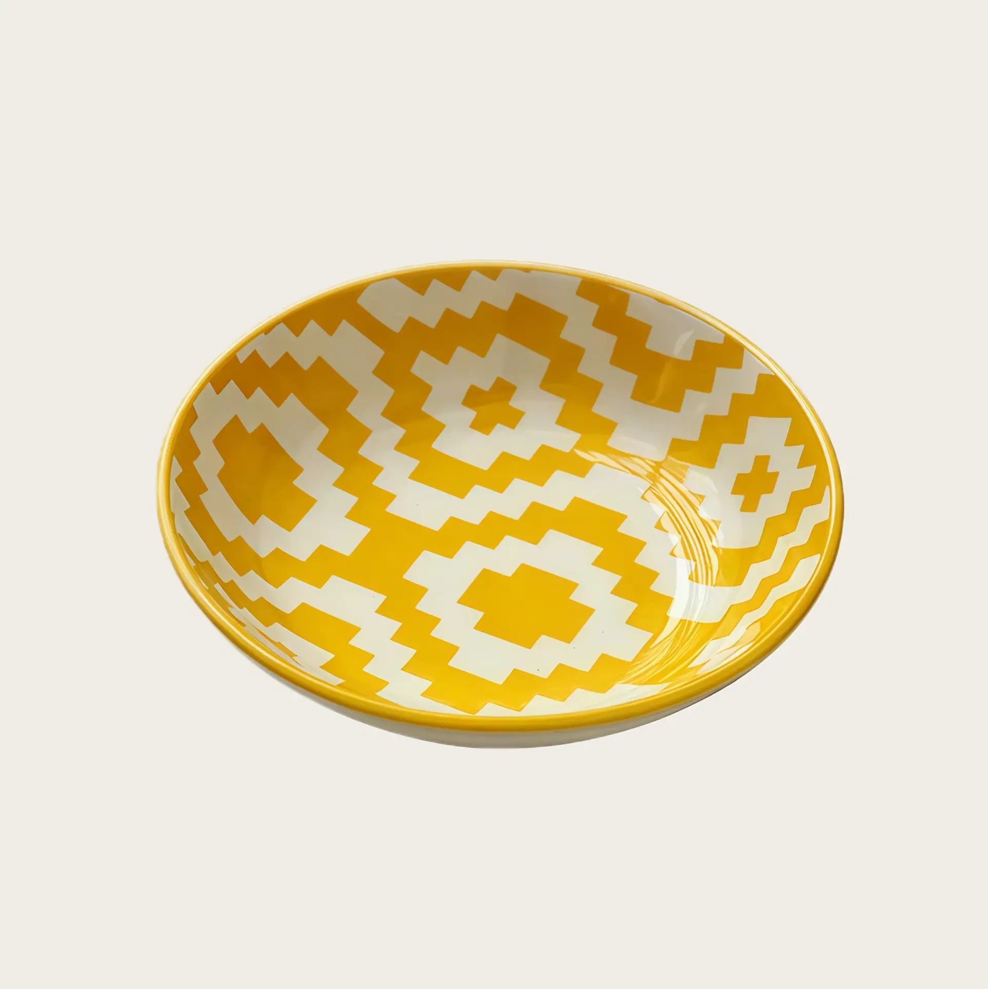 Otterware - Vente Bols à condiments/sauces - Plat à sauce en céramique peint à la main bohème2