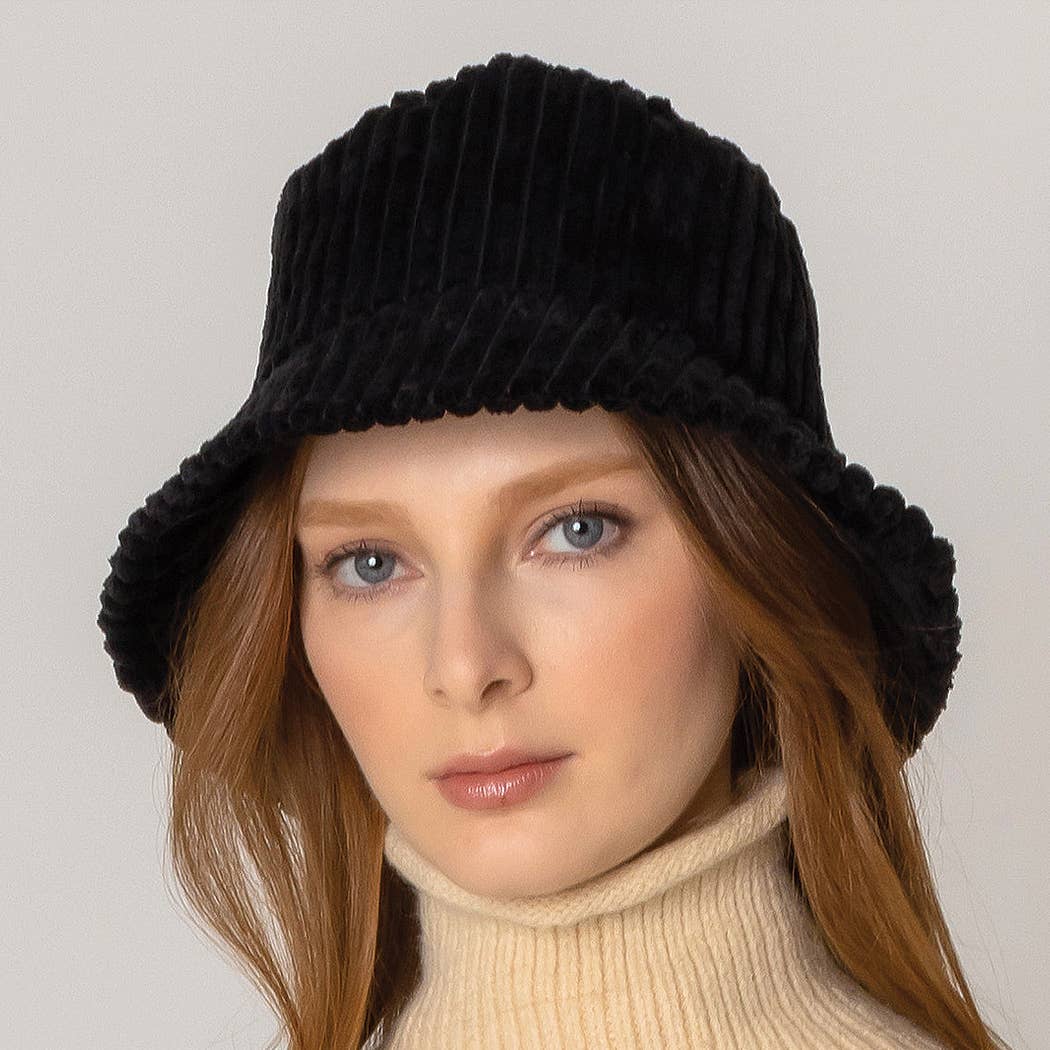 Fashion City – wholesale Bucket Hat - Dam – Solid Corduroy Bucket Hat14