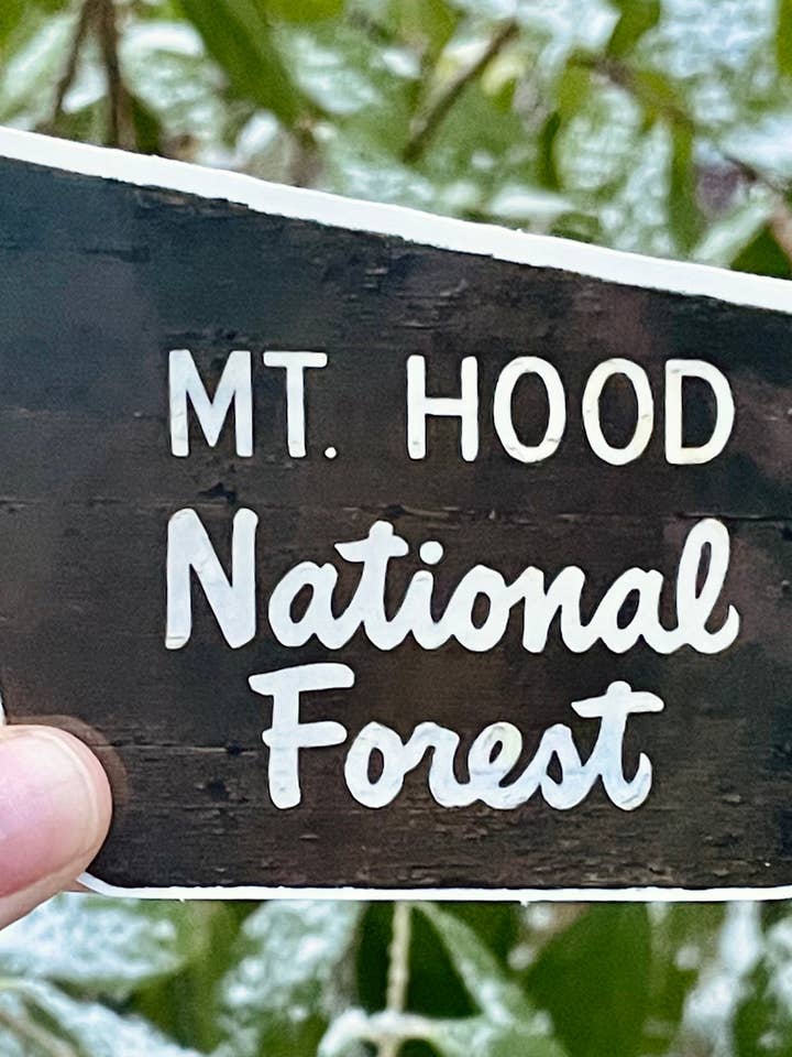 Mt. Hood National Forest Oregon skyltklistermärke för wholesale av Stick Outside