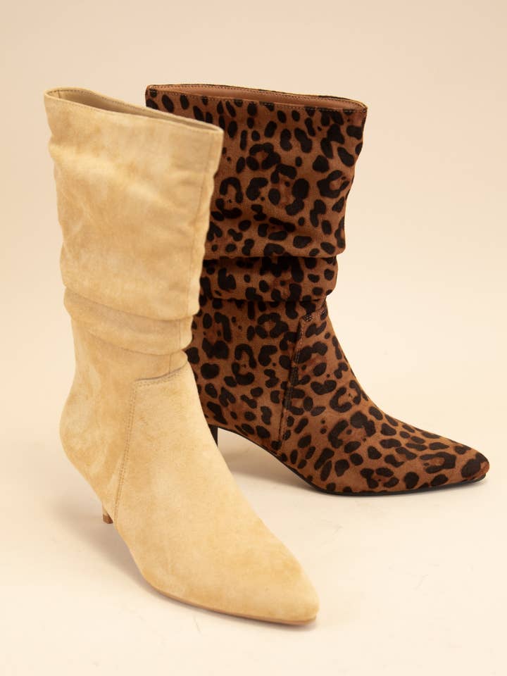 TWIGGY NONCHALANTE KITTEN HAK ENKELLAARZEN voor wholesale door CCOCCI