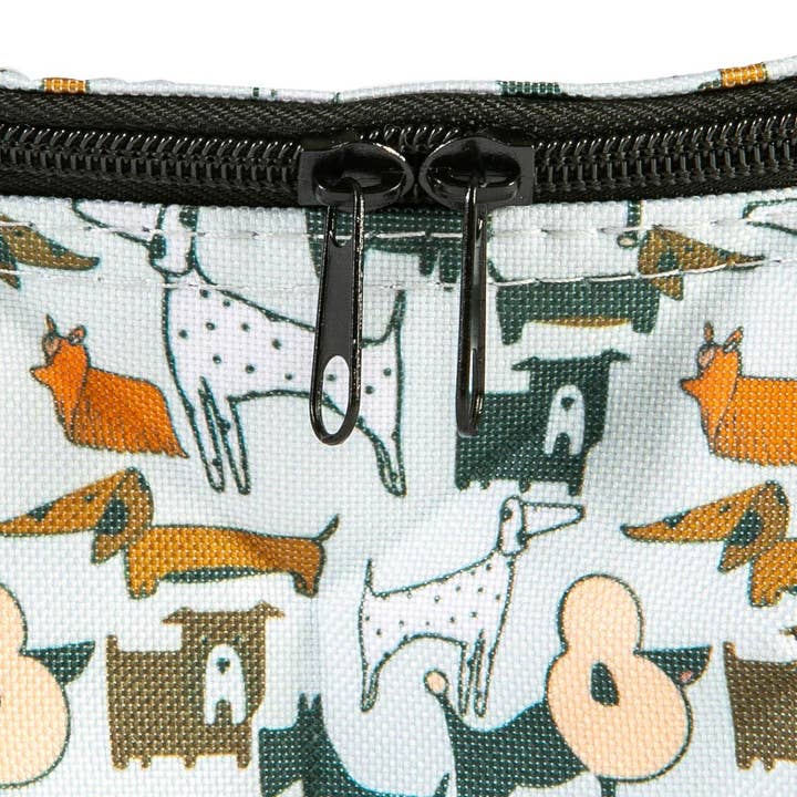 Rinkit Ltd – Großhandel Lunchbox/-tasche – Nicola Spring Isolierte Lunchtasche mit Hundemotiv - Posh Pooch5