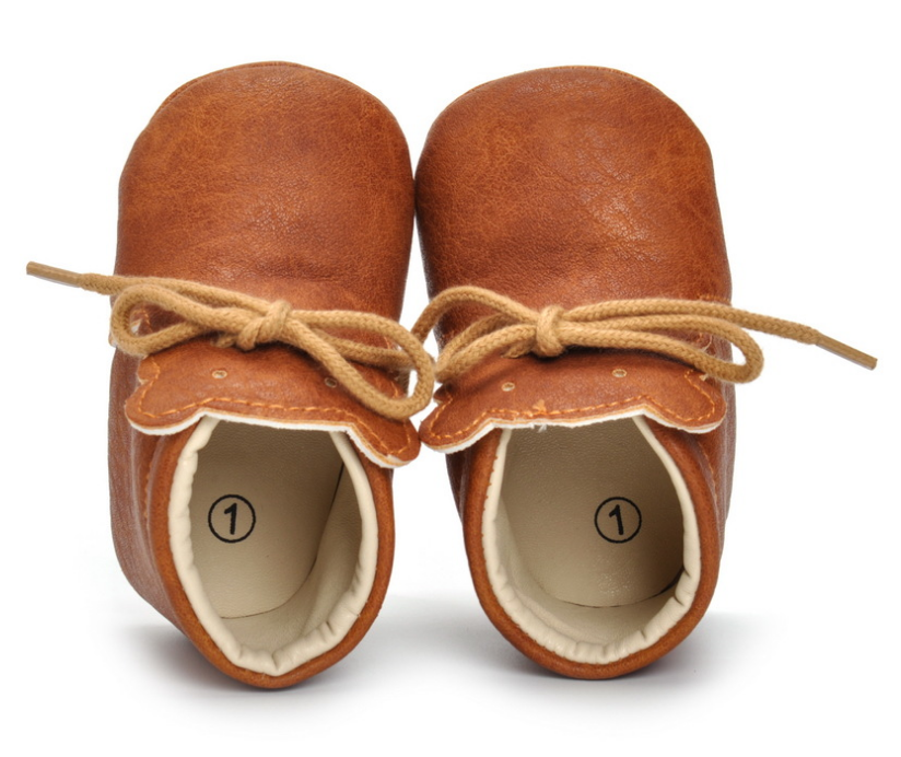 Annie & Charles - Wholesale Schoentjes/slofjes - Baby - Annie & Charles® babyschoenen met berenmotief0
