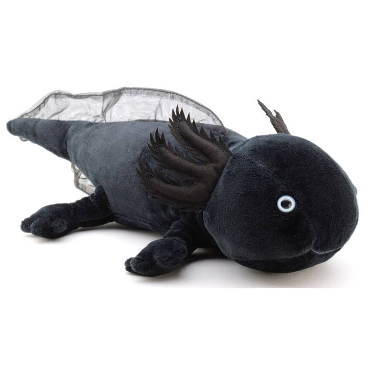 Axolotl (black) - 32 cm (length) - cuddly/plush toy and other Purchase Wholesale axet. Free Returns & Net 60 Terms on Faire trending on Faire.