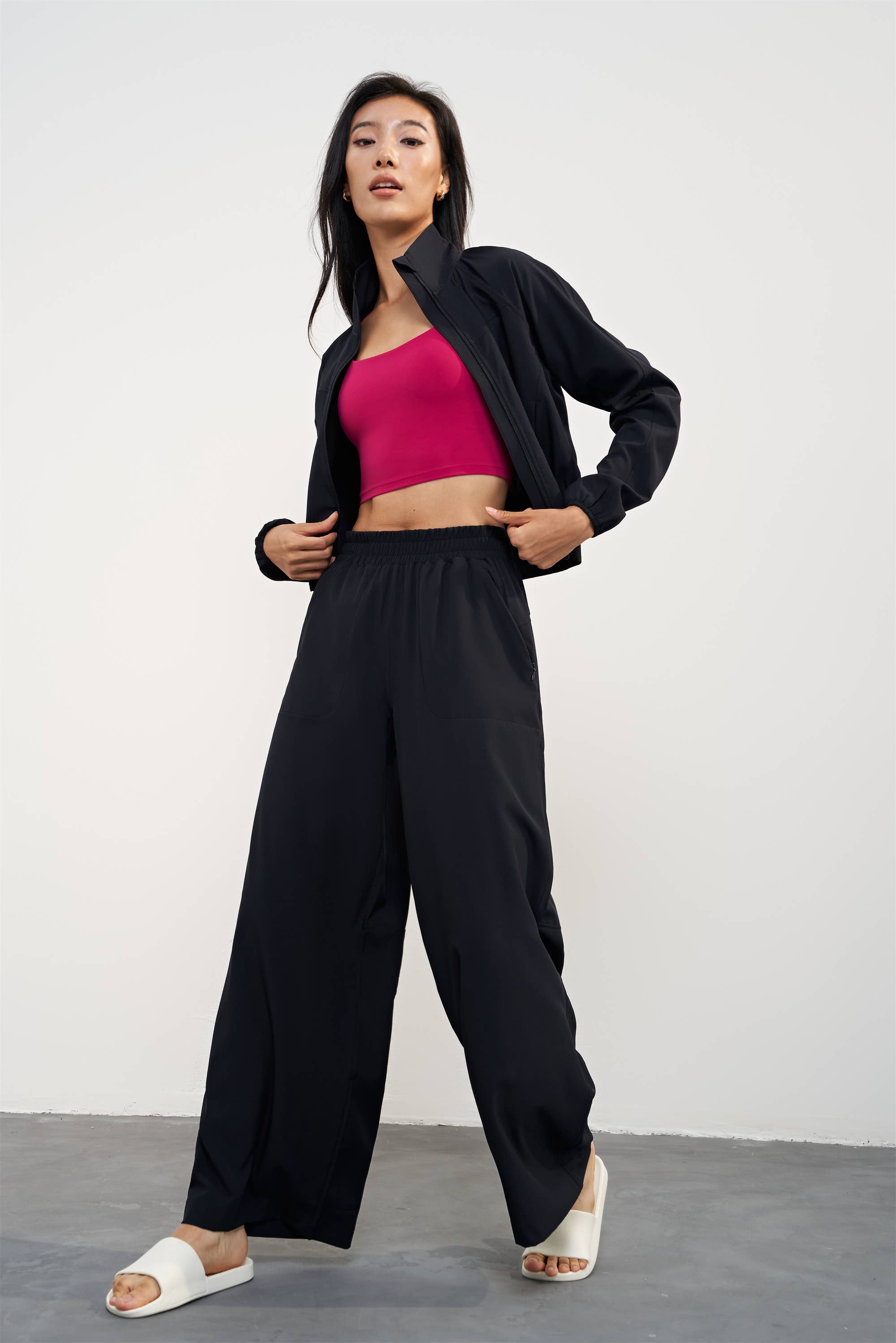 91thelabel - Wholesale Athletic Jacket - Women's - Chandra Outdoor Active Zipper Jacket9