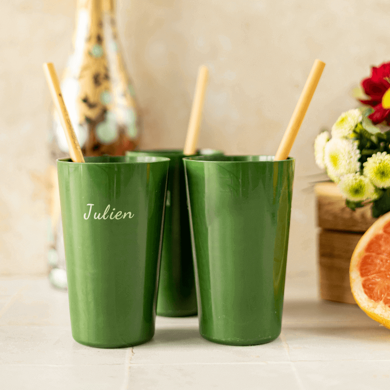 My Bambou - Wholesale Drinking Glass/Cup - Green Compostable Eco Cup to Customize - My Bamboo0