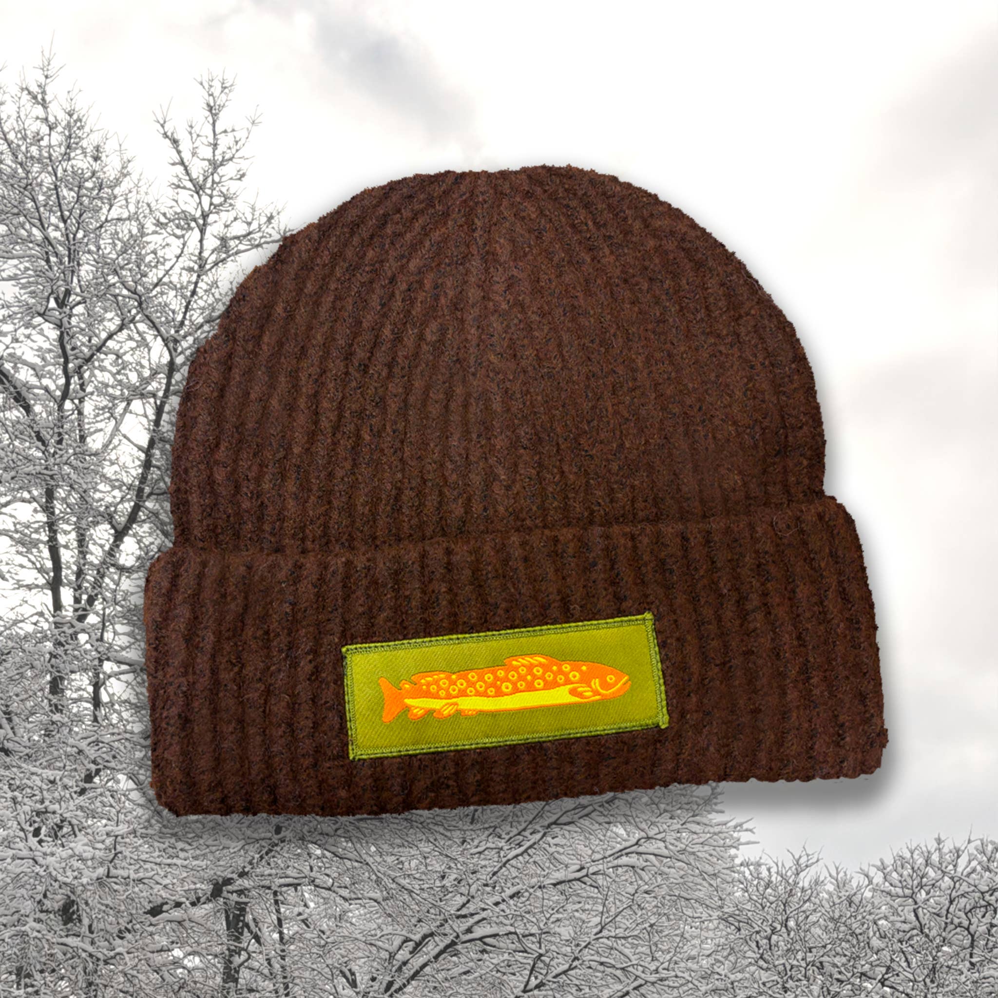 Camp Mustelid – Großhandel Beanie – Unisex – Forellen-Wollmütze