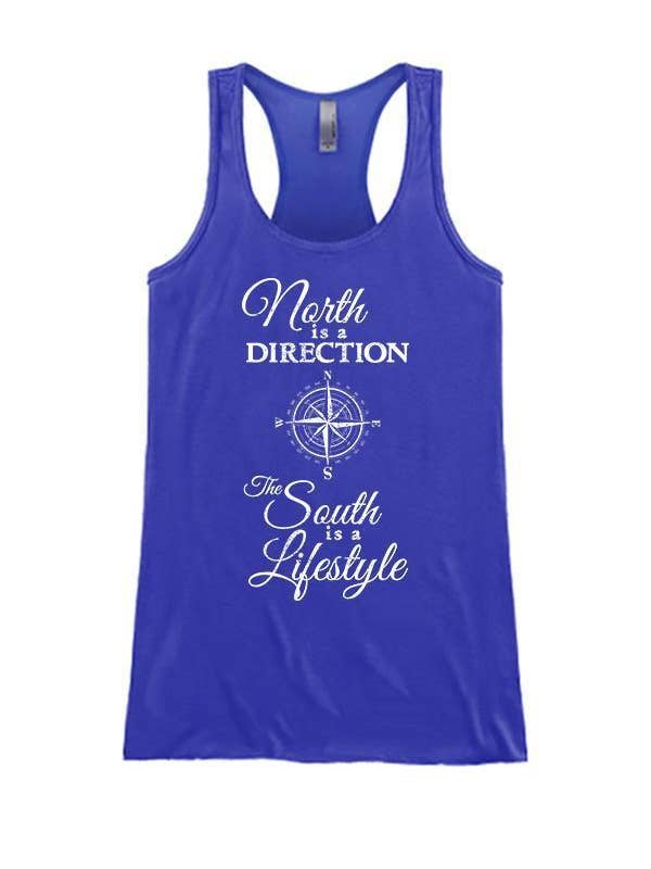 Soulful Wear - Wholesale Tank Top - Women's - North Is A Direction The South Is A Lifestyle13