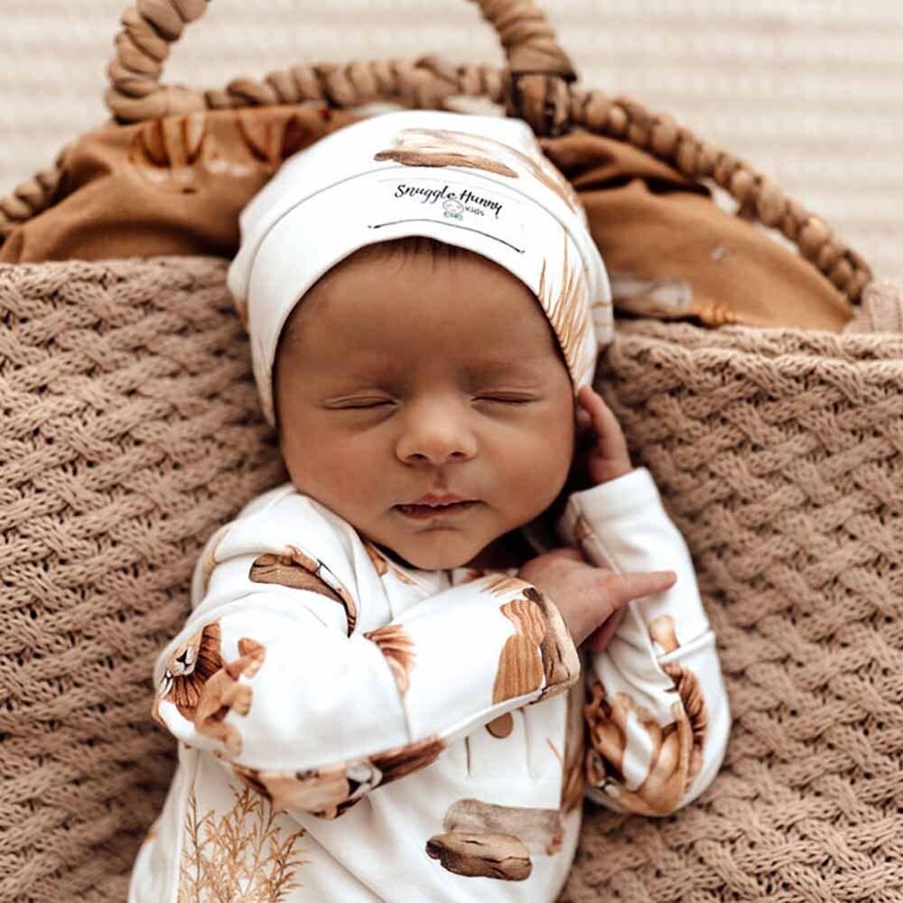 Snuggle Hunny - Wholesale Jumpsuit - Baby - Lion Organic Growsuit4