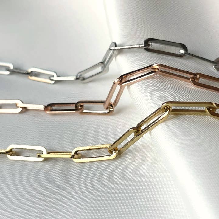 Blueyejewelry - Wholesale Link & Chain Bracelet - Thick Paperclip Bracelet - Bold Link Chain Bracelet5