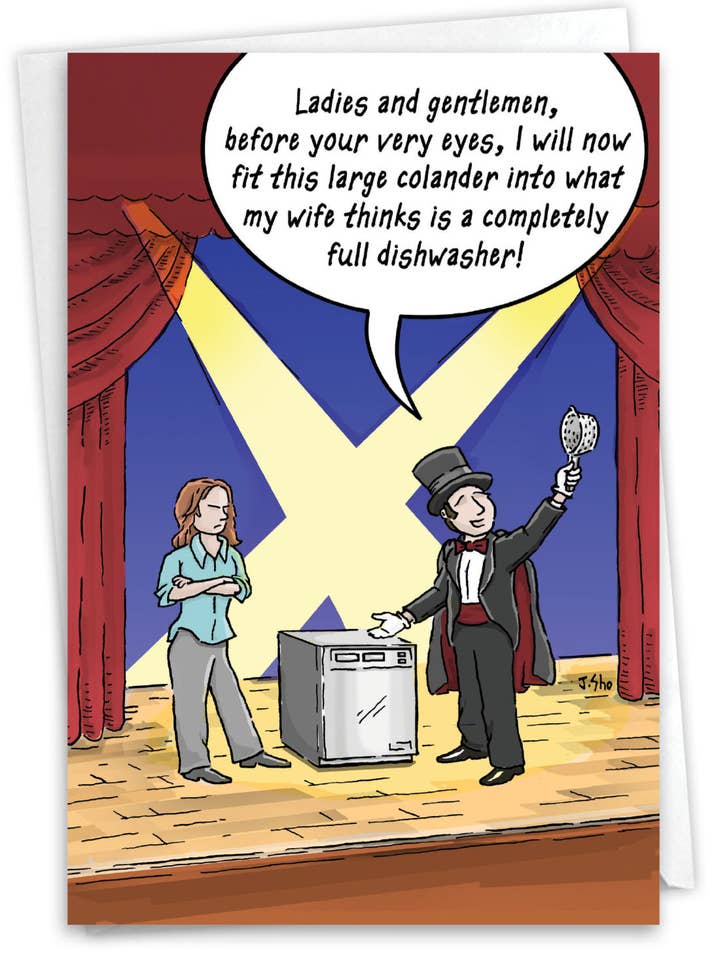 1 Roligt jubileumskort-Magi tillsammans-NobleWorks för wholesale av NobleWorks