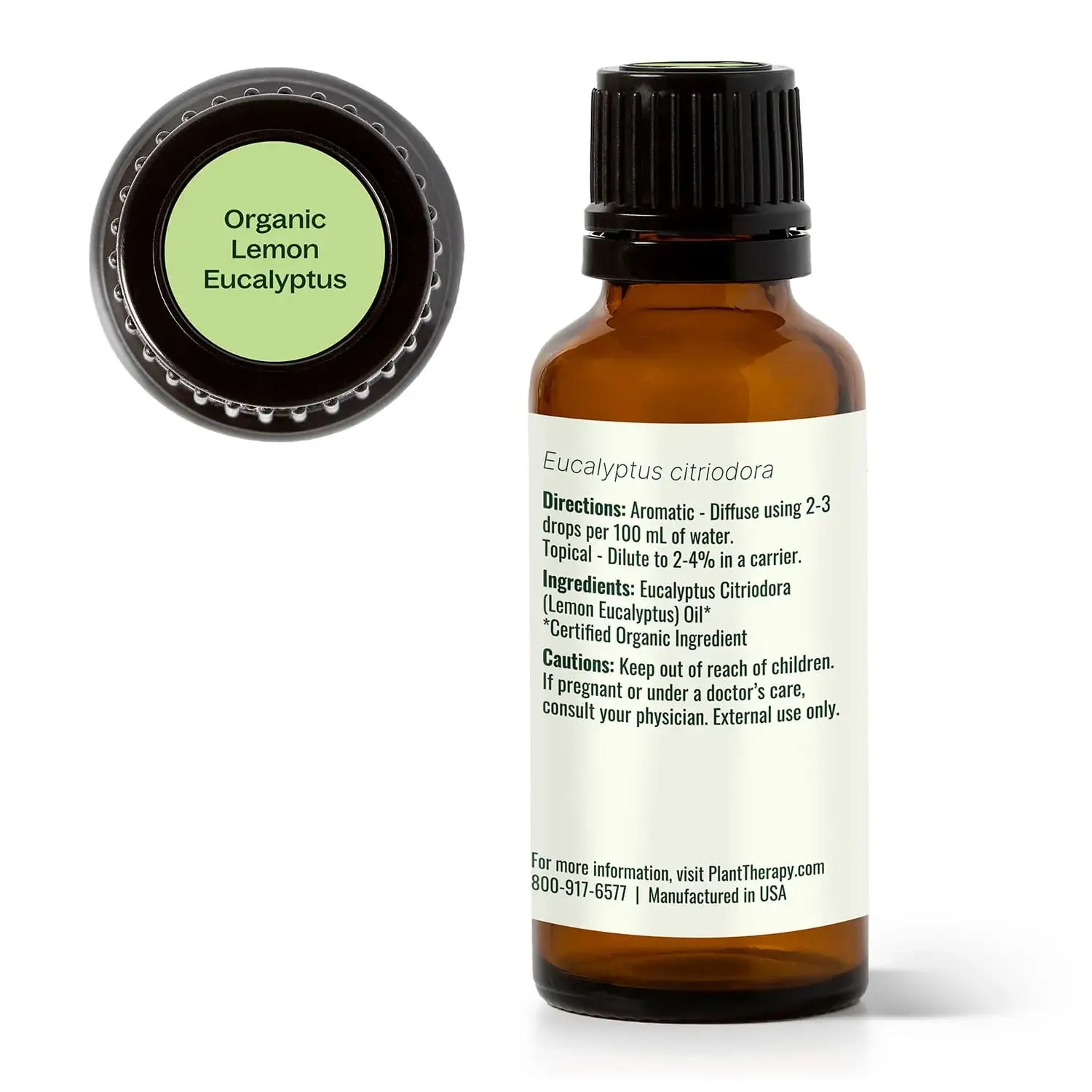 Plant Therapy - Wholesale Essential Oil - Organic Lemon Eucalyptus Essential Oil 30 mL5