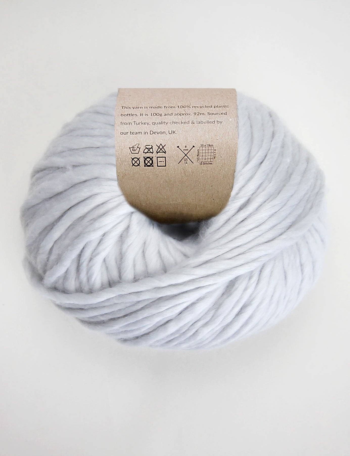 Jolly Good Yarn – wholesale Yarn – Netton Grey recycled plastic yarn (100g)1