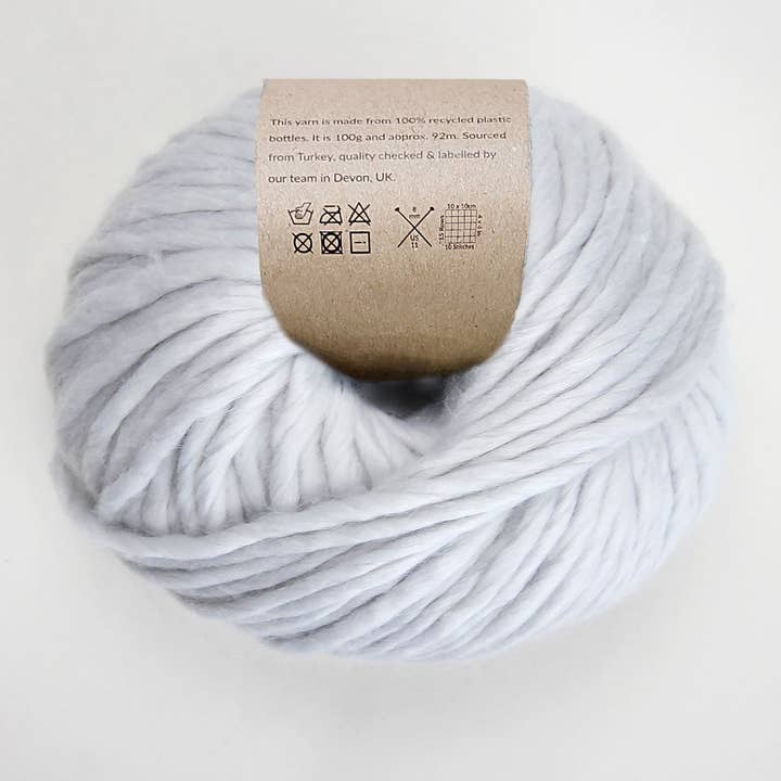 Jolly Good Yarn – wholesale Yarn – Netton Grey recycled plastic yarn (100g)1