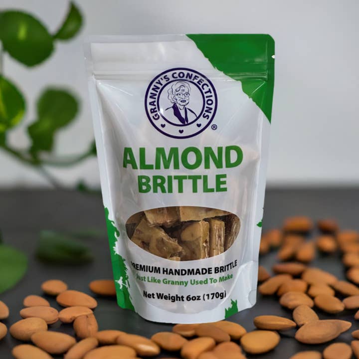 Almond Brittle by Granny's Confections for wholesale by Granny's Confections