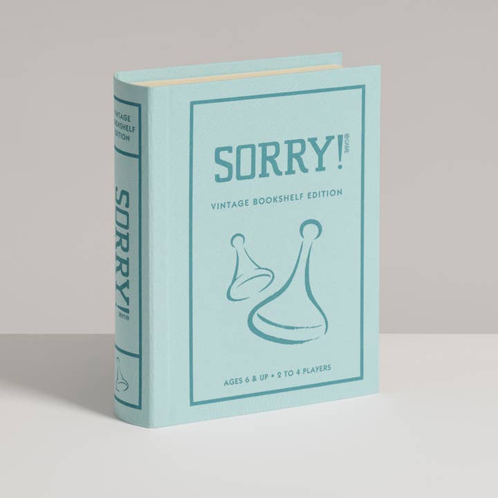 WS Game Company - Wholesale Board Game - Sorry! Vintage Bookshelf Edition