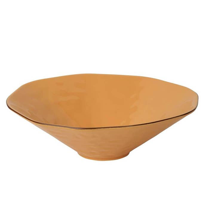 Cantaria Centerpiece Bowl Golden Honey for wholesale by Skyros Designs