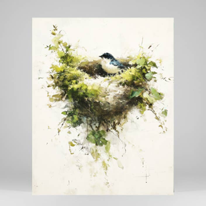 Spring Summer canvas art print, Nature art, Garden home art for wholesale by Rustic Nester