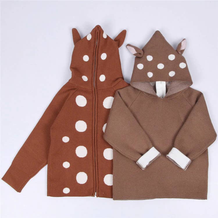 Annie & Charles - Vendita all'ingrosso Maglione tricot - Bambini - Maglione per bambini Annie & Charles® Bambi in cotone3