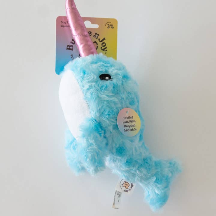 Bundle x Joy - Wholesale Pet Plush Toy - Dog - Narwhal Dog Toy
