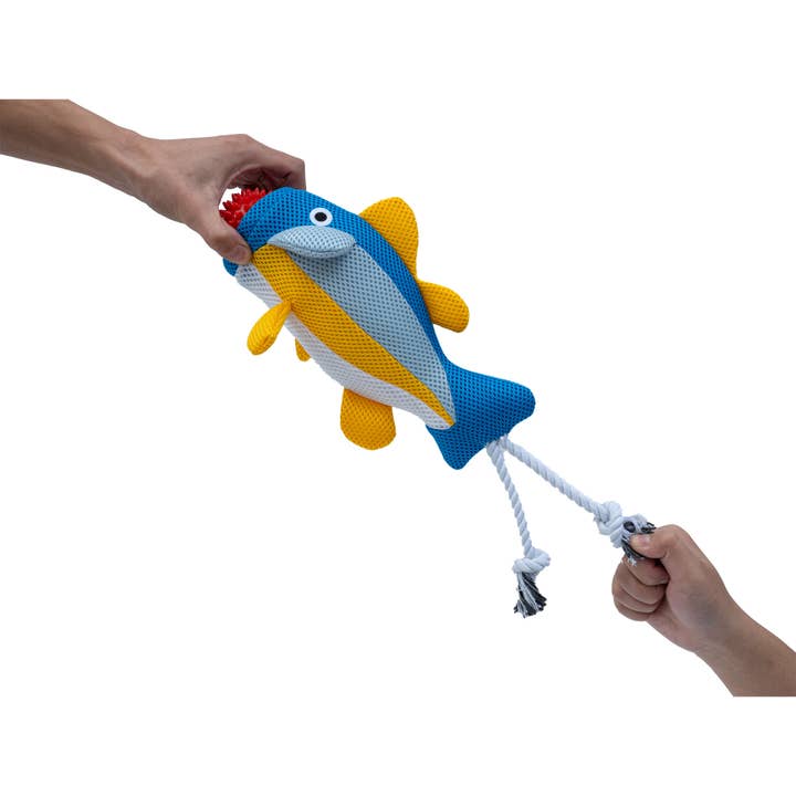 Original Territory - Wholesale Pet Toy - Dog - Territory Fish 2-in-1 Floating Dog Toy