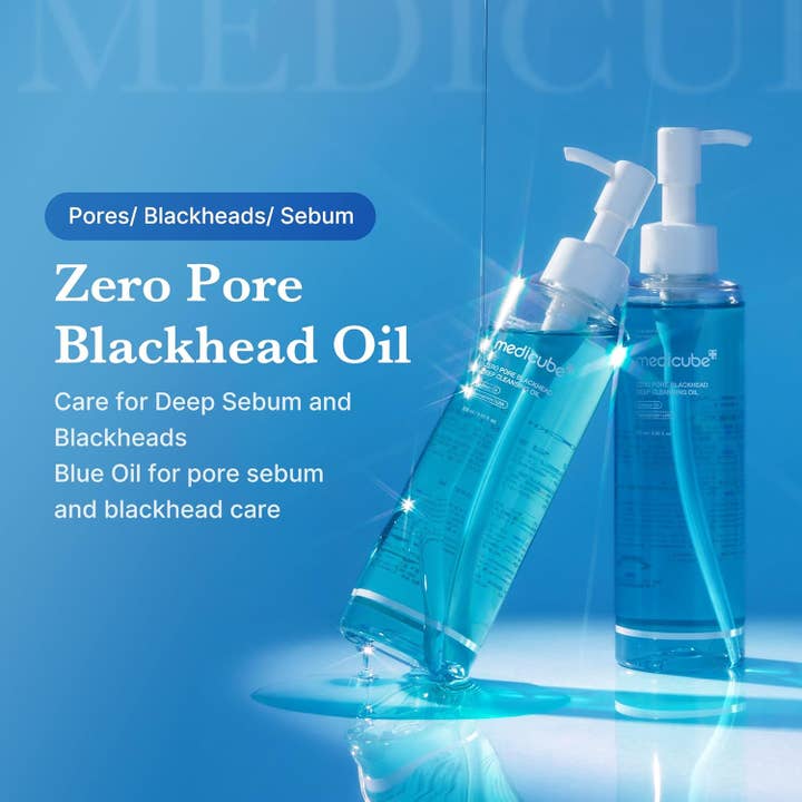 Sol Beauty Lab - Wholesale Facial Cleanser - Medicube Zero Pore Blackhead Deep Cleansing Oil4