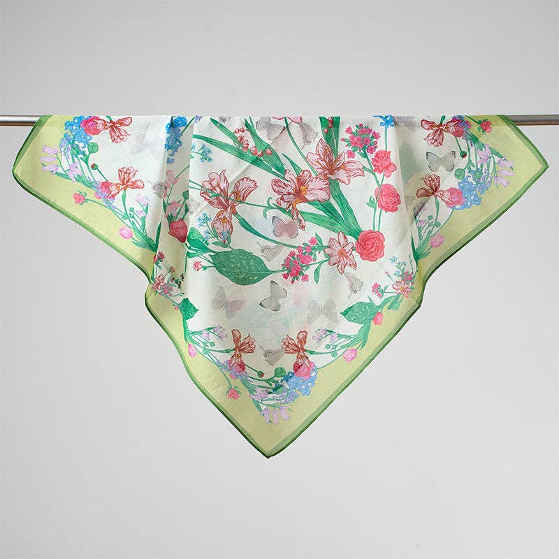 Marayn - Vendita all'ingrosso Sciarpa - Donna - Sciarpa in Misto Seta Leggera Primavera Estate Versatile1