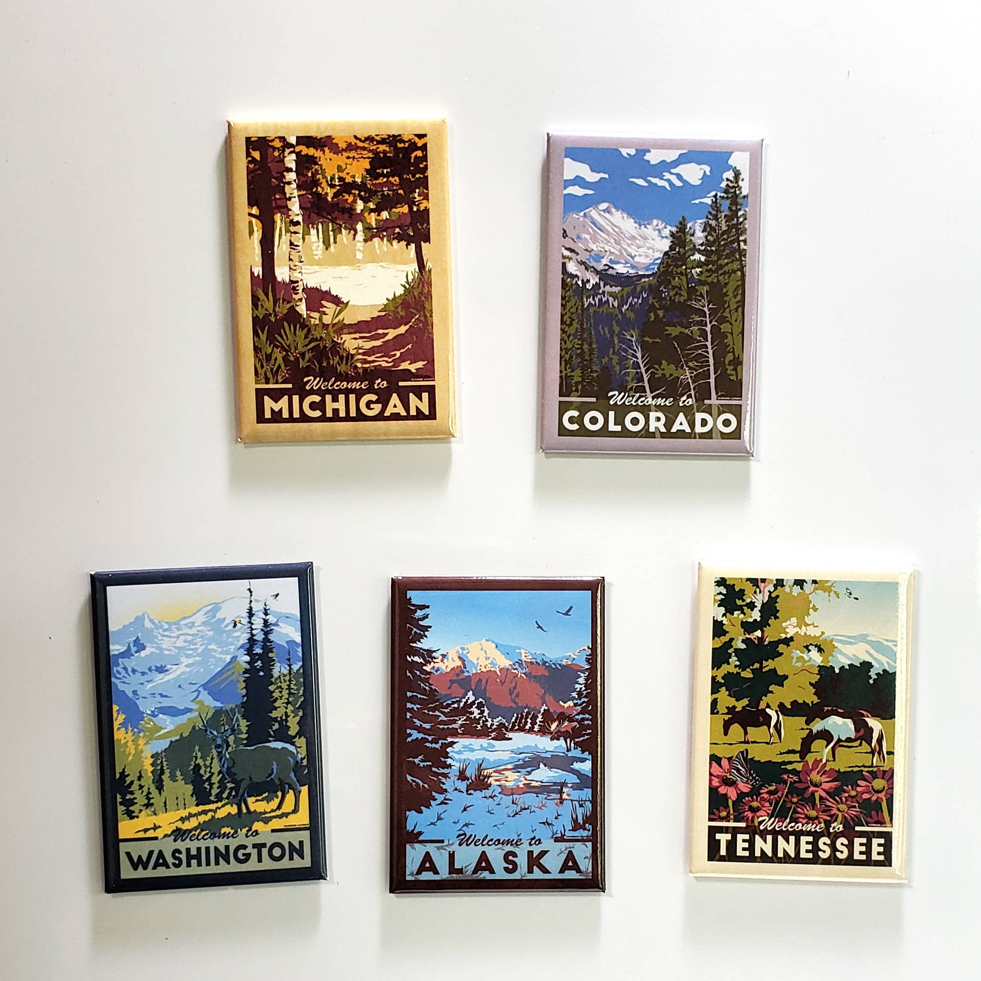 Lionheart Graphics - Wholesale Magnet - Colorado Vintage Souvenir Magnet | Rocky Mountain State2