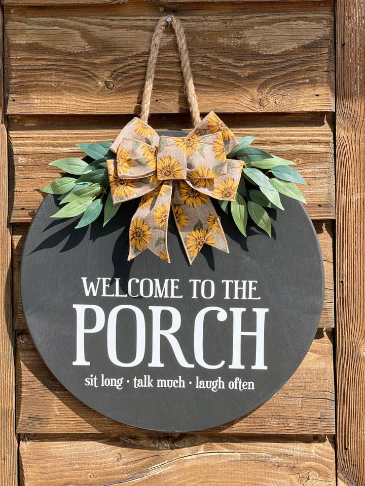 Welcome to our Porch Door Hanger for wholesale by Mama E’s Makery