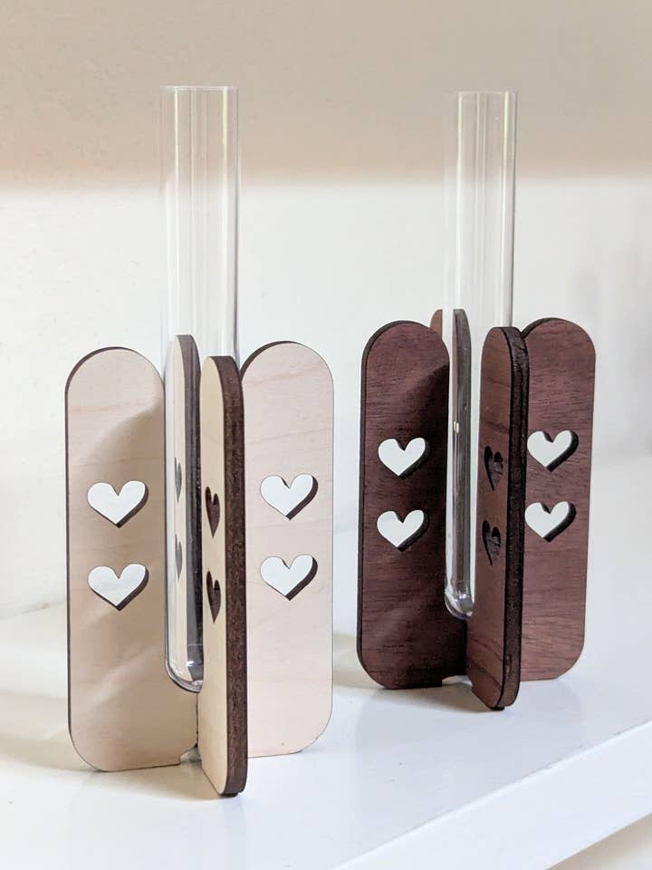 Hearts Tabletop Propagation Station for wholesale by PlantsNsht