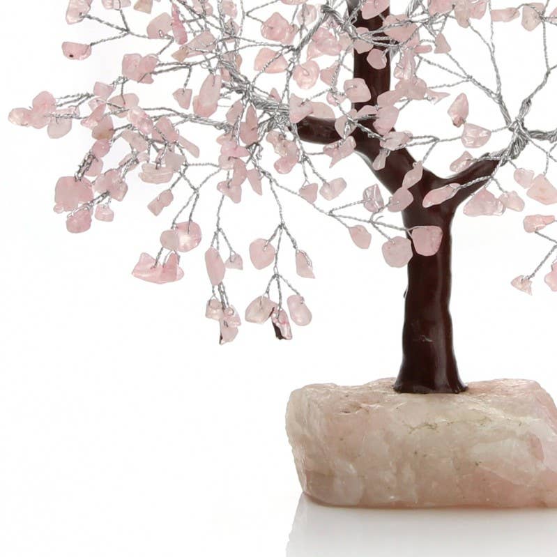 UniArt - Wholesale Ornament - 500-chip tree with natural stone base1