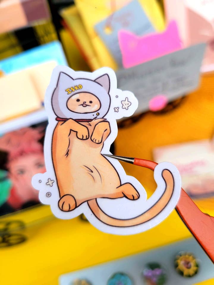 Astro-cat Isko Sticker (Copy) for wholesale by JamKats