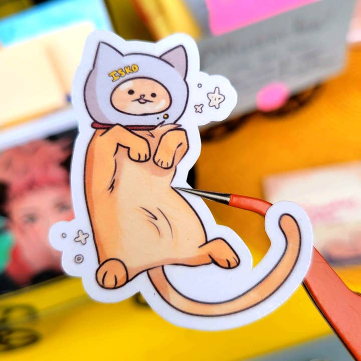 JamKats - Wholesale Sticker - Astro-cat Isko Sticker (Copy)