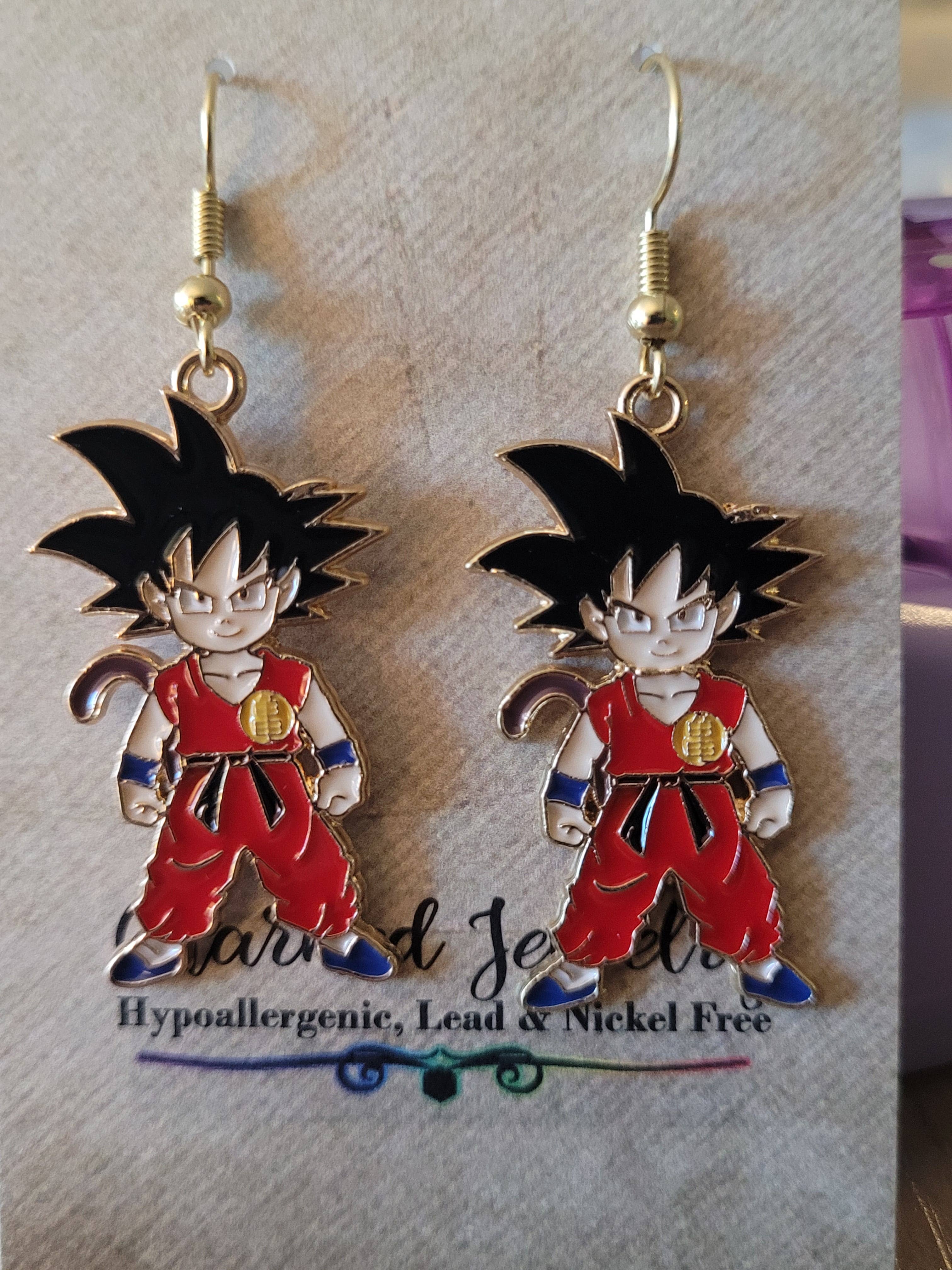 Con-Quest Crafts - Wholesale Jewelry Set - Shounen Anime Inspired Earrings, Necklaces & Zipper Pulls 21