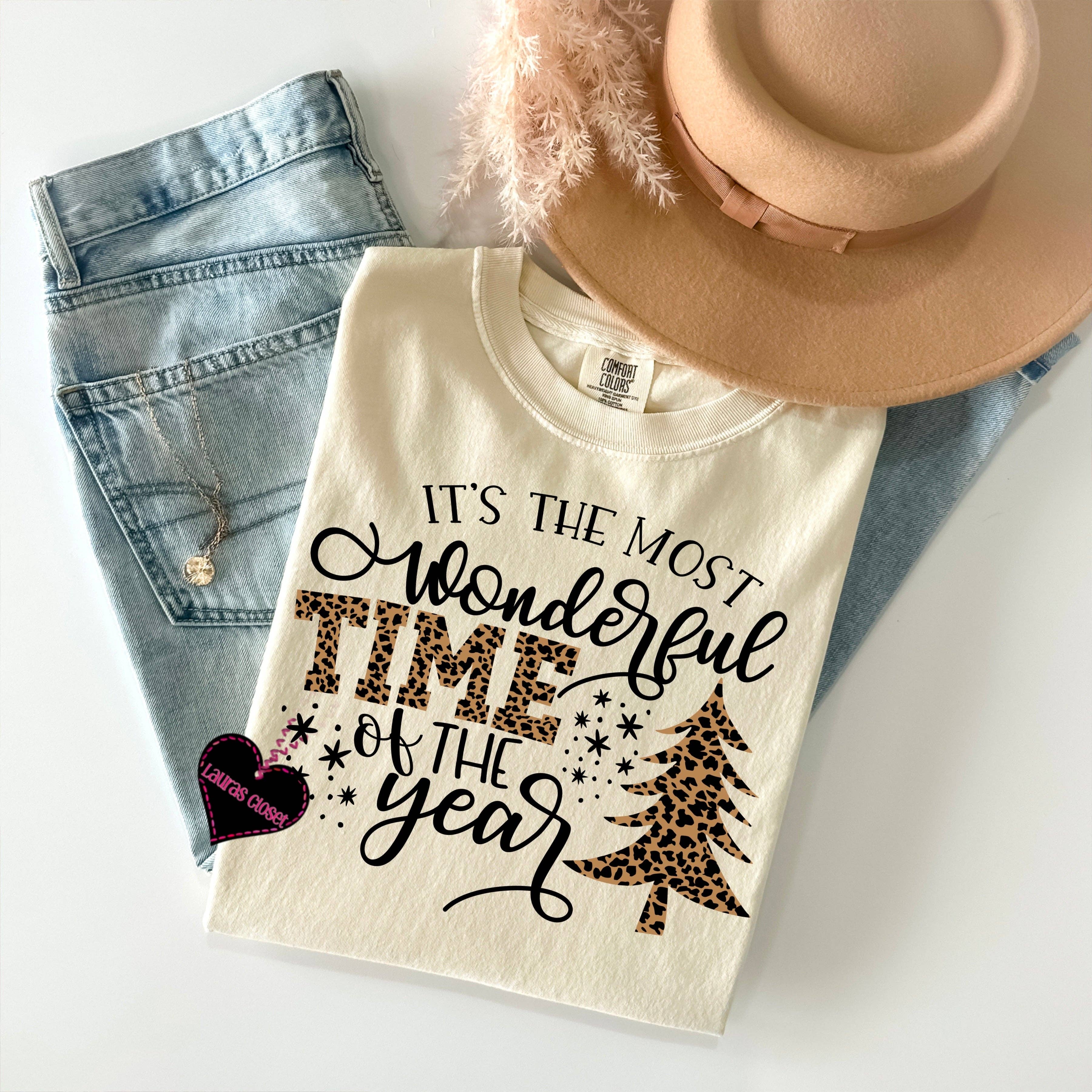 Lauras Closet - Vente Sweat-shirt à imprimés – femme - T-shirt graphique - La période la plus merveilleuse de l'année4