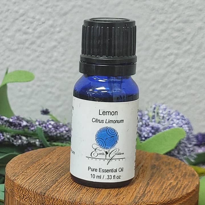 100% Pure Lemon Essential Oil for wholesale by Earth Goddess Apothecary
