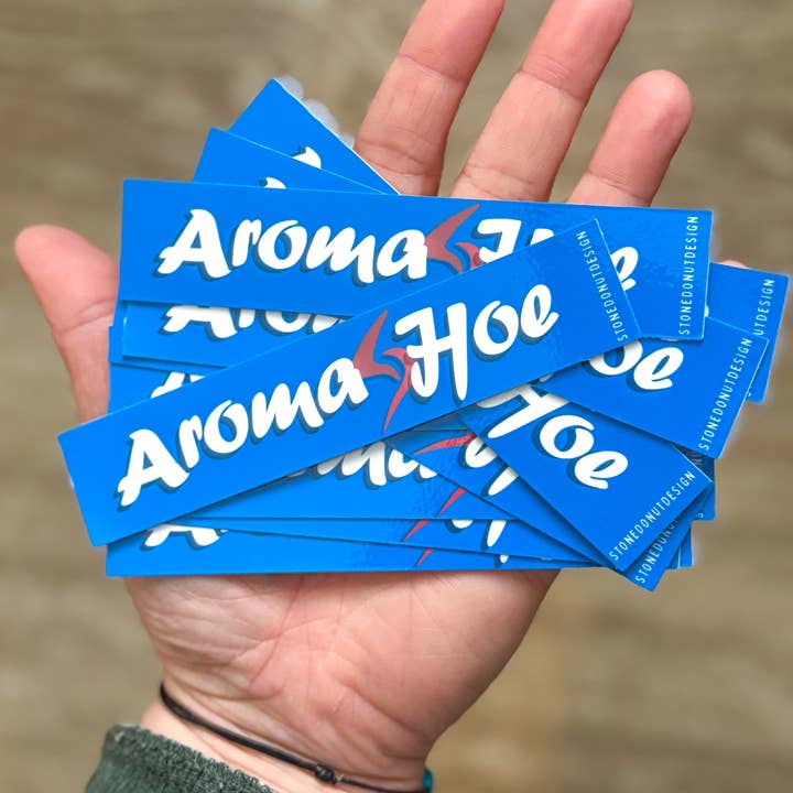 Autocolante de Vinil Aroma Hoe (2026) por atacado de Stone Donut Design, LLC