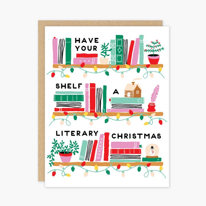Party of One - Wholesale Christmas Card - Boxed Literary Christmas Holiday Card1