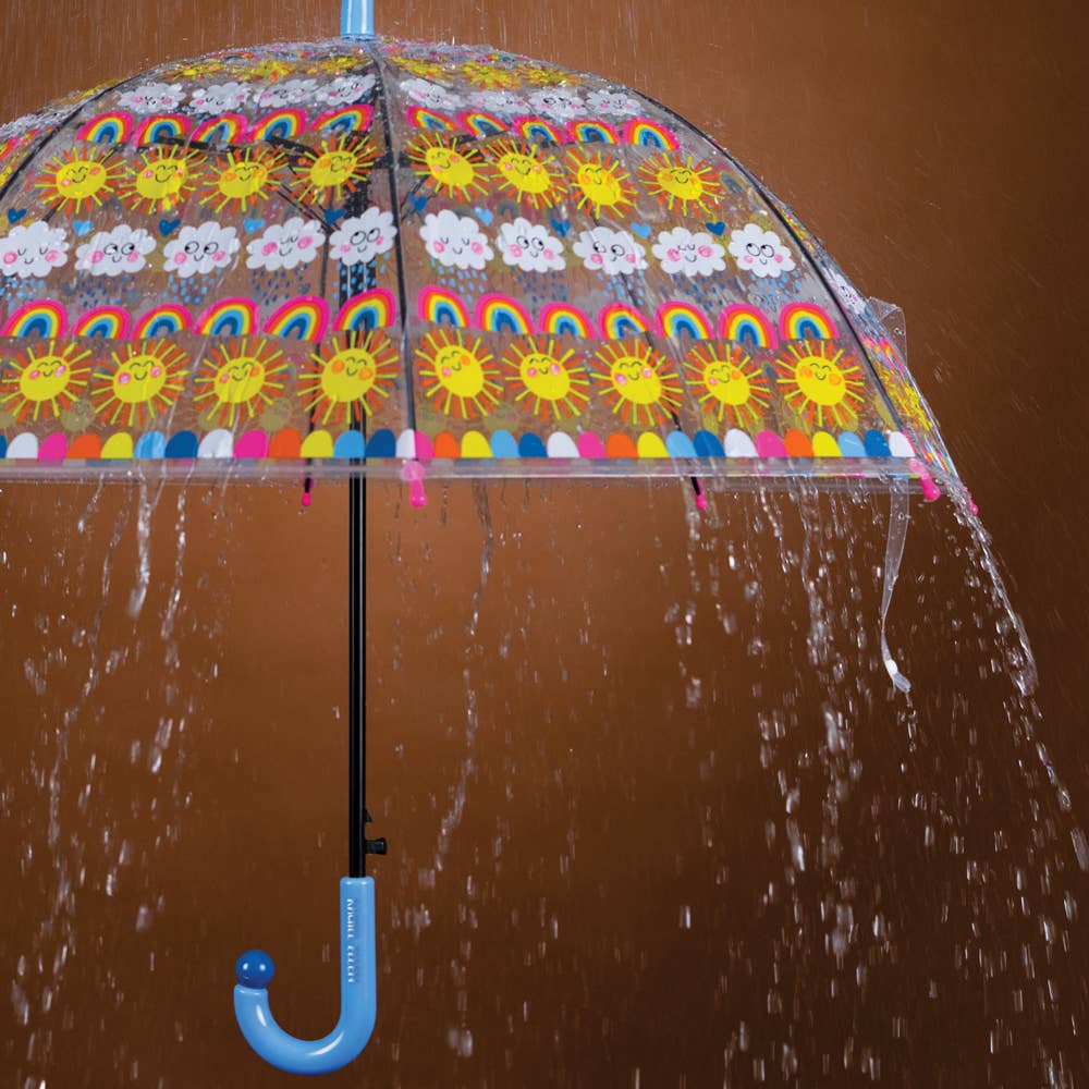 Rachel Ellen Designs – Großhandel Regenschirm – Kinder – Kinderregenschirm - Sonne, Regenbögen & Wolken4
