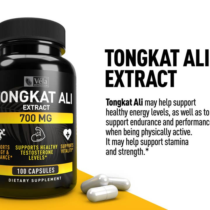 Zeal Naturals - Wholesale Oral Supplement/Vitamin - Tongkat Ali Extract Capsules for Muscle Strength