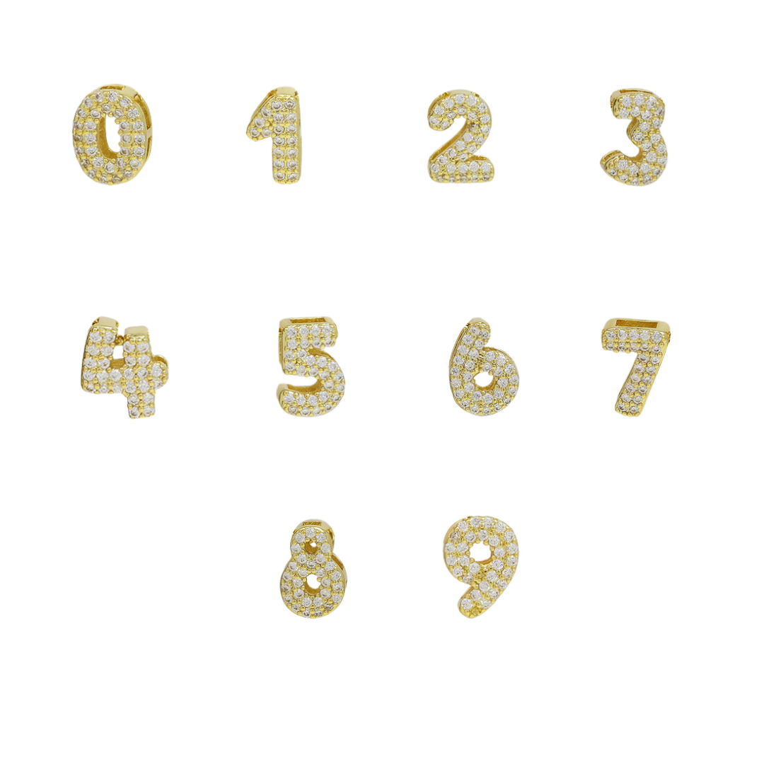 Savvy Bling - Wholesale Pendant/Charm Necklace - Cz Mini Bubble Initial Custom Word Name Necklaces45