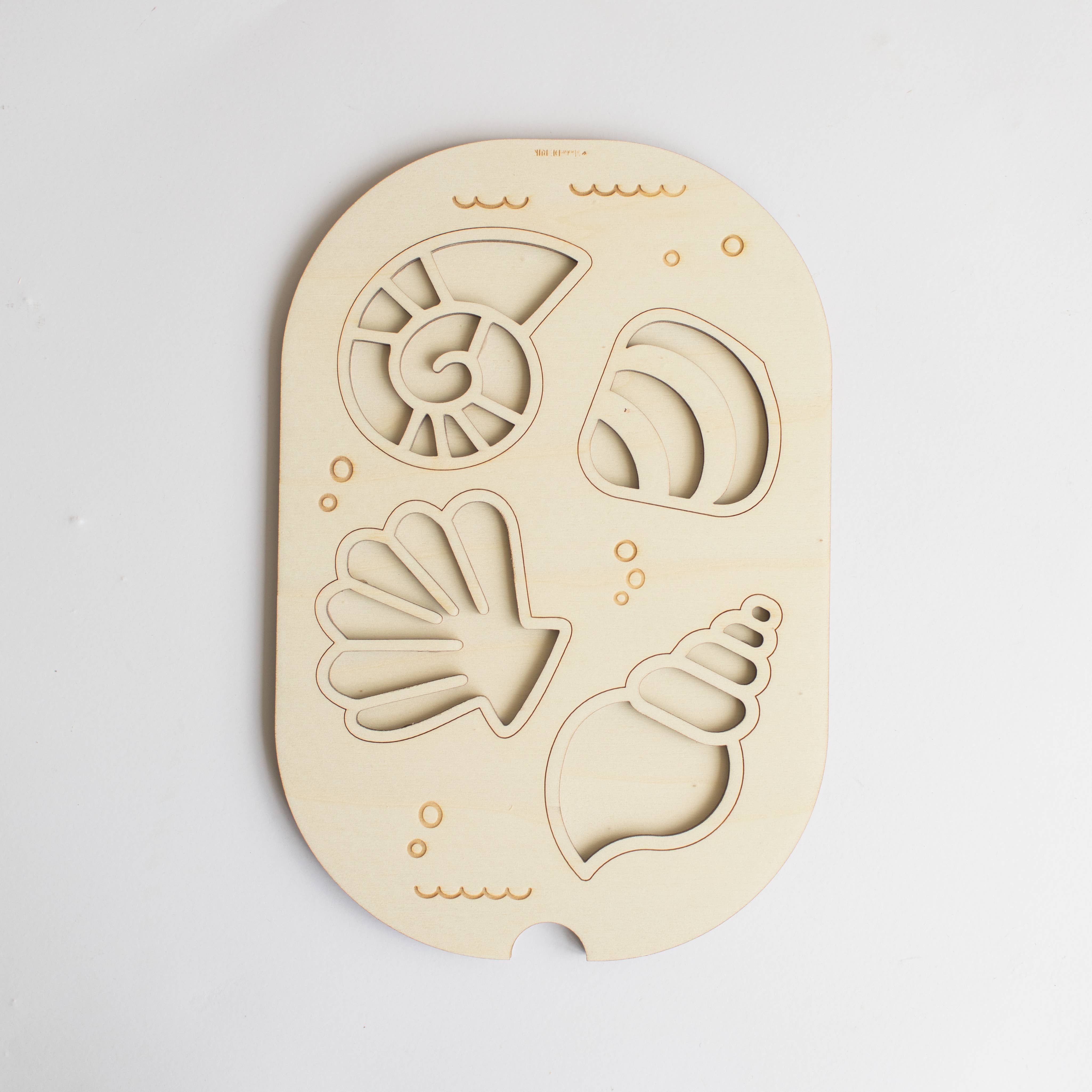 Studio de Rijk - Wholesale Houten speelgoed - Kinderen - Insert - Schelpen (Small)0