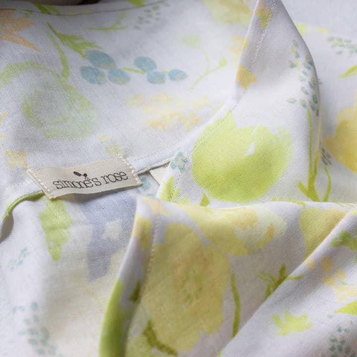 Simone's Rose - Wholesale Scarf - Women's - Parisian Scarf - Japanese double cotton gauze6